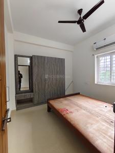 Bedroom Image of 650 Sq.ft 1 BHK Apartment / Flat for rent in Gachibowli Hyderabad for Rs. 23000