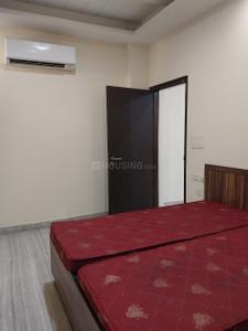 Bedroom Image of 1200 Sq.ft 2 BHK Builder Floor for rent in Malviya Nagar Jaipur for Rs. 27000