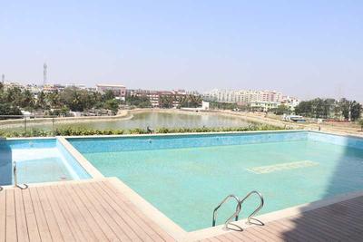 Image of 800 Sq.ft 1 BHK Apartment / Flat for rent in Pashmina Waterfront, Battarahalli, Bengaluru for Rs. 30000