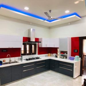 Kitchen Image of 1500 Sq.ft 1 BHK Independent House for rent in Vaidehi Shri Hari Arjun, Ghatlodiya Ahmedabad for Rs. 18500