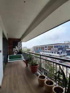 Balcony Image of 2750 Sq.ft 4 BHK Apartment / Flat for sale in Shreeji Samasta, Bhayli Vadodara for Rs. 37500000