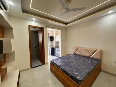 Bedroom Image of 450 Sq.ft 1 RK Independent House for rent in Sector 56 Gurgaon for Rs. 23000
