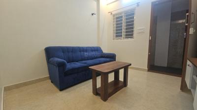 Living Room Image of 1000 Sq.ft 1 BHK Apartment / Flat for rent in Bilekahalli Bengaluru for Rs. 29000