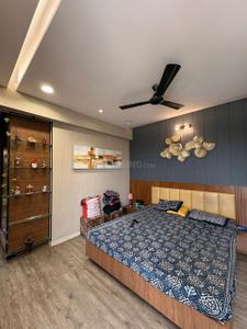 Bedroom Image of 2100 Sq.ft 3 BHK Apartment / Flat for rent in Yashasvi Siddhi Ellipse, Bhimrad Surat for Rs. 37000