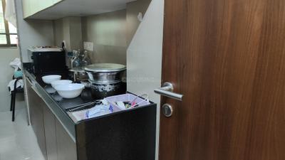 Kitchen Image of 902 Sq.ft 2 BHK Apartment / Flat for rent in Hetali Blessings, Goregaon East Mumbai for Rs. 80000
