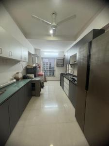 Kitchen Image of 1600 Sq.ft 3 BHK Apartment / Flat for rent in Satyam Springs, Govandi Mumbai for Rs. 150000