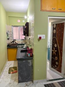 Kitchen Image of 770 Sq.ft 1 BHK Apartment / Flat for rent in Behala Chowrasta Kolkata for Rs. 10000