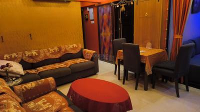 Living Room Image of 650 Sq.ft 1 BHK Apartment / Flat for rent in Landmark Towers, Dadar East Mumbai for Rs. 65000