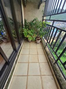 Balcony Image of 2250 Sq.ft 4 BHK Apartment / Flat for rent in Kalwa Thane for Rs. 60000