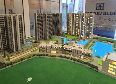 Image of 1606 Sq.ft 3 BHK Apartment / Flat for sale in Godrej Blue, New Alipore, Kolkata for Rs. 34700000