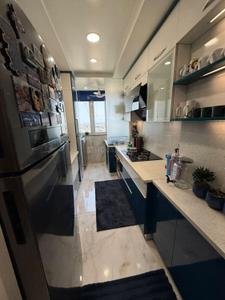 Kitchen Image of 1600 Sq.ft 3 BHK Apartment / Flat for rent in JKG Heights, Vasundhara Ghaziabad for Rs. 35000