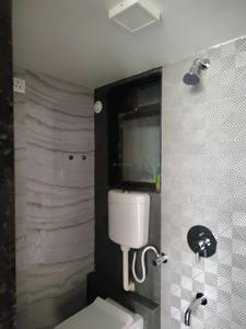 Common Bathroom Image of 530 Sq.ft 2 BHK Apartment / Flat for rent in Vijay Galaxy, Thane West Thane for Rs. 18000