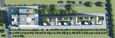 Image of 1557 Sq.ft 3 BHK Apartment / Flat for sale in Parkland 1 D Building, Ghorpadi, Pune for Rs. 11500000