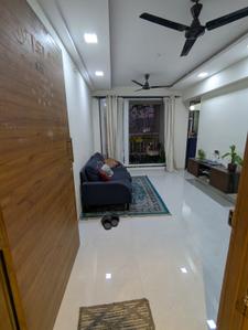 Bedroom Image of 550 Sq.ft 1.5 BHK Apartment / Flat for rent in Lal Gami Jade, Vashi Navi Mumbai for Rs. 50000