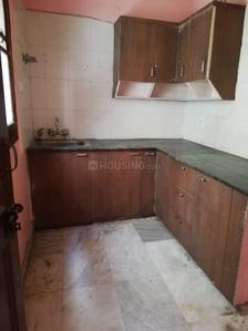 Kitchen Image of 500 Sq.ft 1 BHK Builder Floor for rent in Greater Kailash Jammu for Rs. 7200