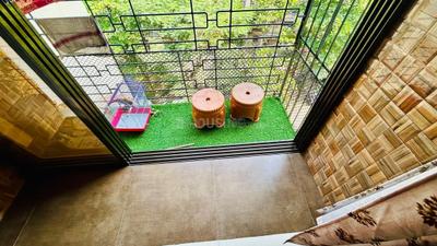 Balcony Image of 650 Sq.ft 1 BHK Apartment / Flat for rent in Sharda Mulberry Meadows, Kalyan West Kalyan for Rs. 14000