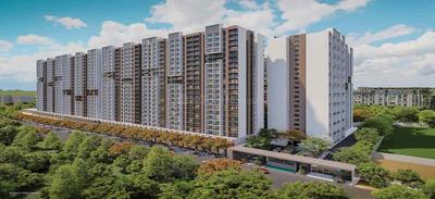 Image of 1005 Sq.ft 2 BHK Apartment / Flat for sale in Kohinoor Central Park Phase II, Maan, Pune for Rs. 7981000