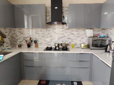 Kitchen Image of 670 Sq.ft 1 BHK Apartment / Flat for sale in Nyati Elan Central II, Wagholi Pune for Rs. 4500000