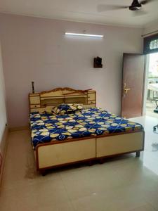 Bedroom Image of 600 Sq.ft 1 RK Builder Floor for rent in LDA Vishesh Khand, Gomti Nagar Lucknow for Rs. 15000