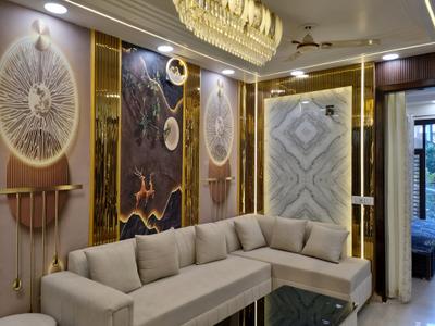 Living Room Image of 810 Sq.ft 3 BHK Apartment / Flat for sale in Vikram The Residency by Vikram Properties And Builder, Dwarka Mor New Delhi for Rs. 5500000