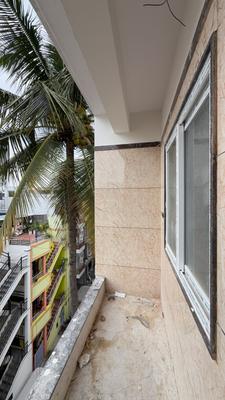 Balcony Image of 650 Sq.ft 1 BHK Builder Floor for rent in HSR Layout Bengaluru for Rs. 31000