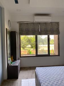 Bedroom Image of 2300 Sq.ft 3 BHK Apartment / Flat for rent in Shafalya Vertis, Sola Ahmedabad for Rs. 60000