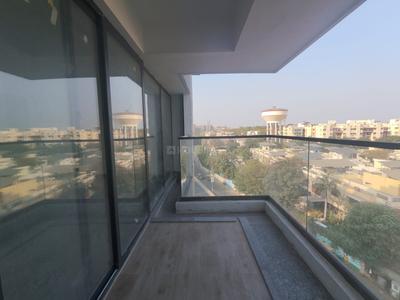 Balcony Image of 3203 Sq.ft 4 BHK Apartment / Flat for sale in Aranath Tatva 3, Vejalpur Ahmedabad for Rs. 27000000