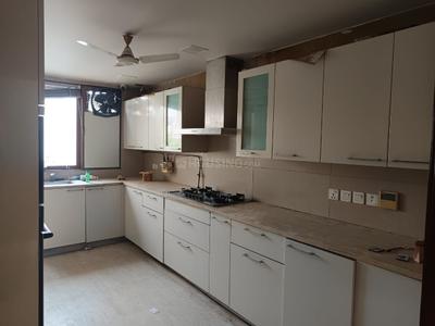Kitchen Image of 4500 Sq.ft 4 BHK Builder Floor for rent in Panchsheel Park New Delhi for Rs. 275000