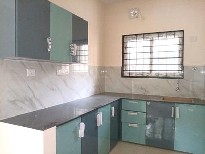 Kitchen Image of 700 Sq.ft 1 BHK Apartment / Flat for rent in Kaggadasapura Bengaluru for Rs. 25000