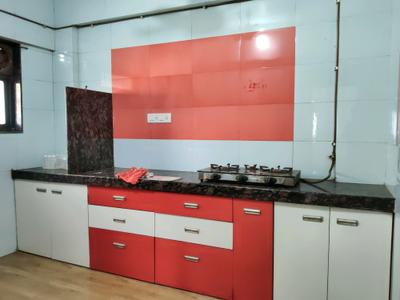 Kitchen Image of 533 Sq.ft 2 BHK Apartment / Flat for rent in Kasarvadavali Thane for Rs. 20000