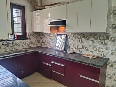 Kitchen Image of 1880 Sq.ft 3 BHK Builder Floor for rent in Big Block Builder Floor, Sector 46 Gurgaon for Rs. 50000