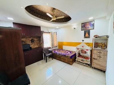 Bedroom Image of 1000 Sq.ft 3 BHK Apartment / Flat for rent in Shaligram Rudraksh Park Phase II, Bawadiya Kalan Bhopal for Rs. 30000