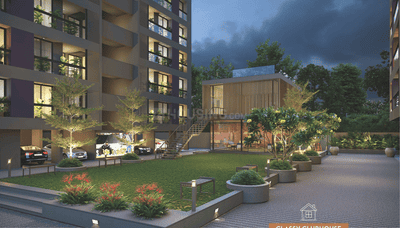 Image of 1800 Sq.ft 3 BHK Apartment / Flat for sale in Nilkanth Shanti Parisar, Sector 4, Gandhinagar for Rs. 6800000