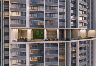 Image of 958 Sq.ft 3 BHK Apartment / Flat for sale in Kalpataru Parkcity, Thane West, Thane for Rs. 21200000