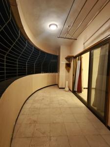 Balcony Image of 2250 Sq.ft 3 BHK Apartment / Flat for rent in Parijat Nagar Nashik for Rs. 42000