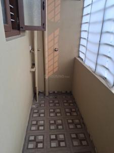 Balcony Image of 675 Sq.ft 1 BHK Independent House for rent in Kasturi Nagar Bengaluru for Rs. 19000