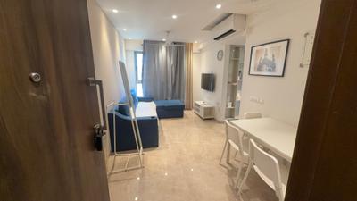 Living Room Image of 700 Sq.ft 1 BHK Apartment / Flat for rent in Hiranandani Regent Hill A B C D And E Wing, Powai Mumbai for Rs. 68000