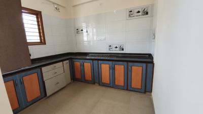 Kitchen Image of 950 Sq.ft 2 BHK Builder Floor for rent in Mahadevapura Bengaluru for Rs. 43999