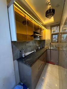 Kitchen Image of 550 Sq.ft 2 BHK Builder Floor for rent in Nawada New Delhi for Rs. 13000