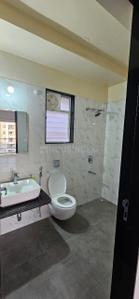 Bathroom Image of 1300 Sq.ft 3 BHK Apartment / Flat for rent in Nyati Era III, Dhanori Pune for Rs. 34000