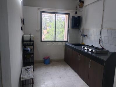 Kitchen Image of 650 Sq.ft 1 BHK Apartment / Flat for rent in Koregaon Park Pune for Rs. 32000