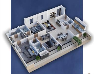 Image of 2150 Sq.ft 3.5 BHK Apartment / Flat for sale in Srashti Victoria Harmony, Pipliya Kumar, Indore for Rs. 23640000