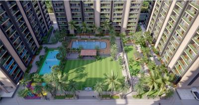 Balcony Image of 1400 Sq.ft 2 BHK Apartment / Flat for sale in Dumas Surat for Rs. 6300000