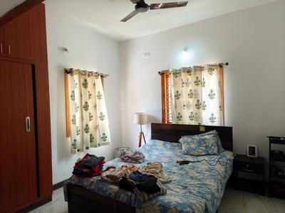 Bedroom Image of 1200 Sq.ft 2 BHK Builder Floor for rent in Mahadevapura Bengaluru for Rs. 45000