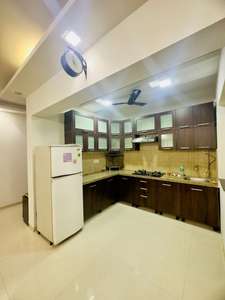 Kitchen Image of 730 Sq.ft 1 BHK Apartment / Flat for rent in Vasupujya Neco Gardens, Viman Nagar Pune for Rs. 30000