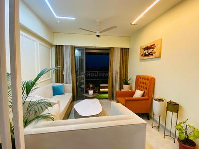 Hall Image of 1750 Sq.ft 3 BHK Apartment / Flat for rent in Sankalp Gwala, Shilaj Ahmedabad for Rs. 45000