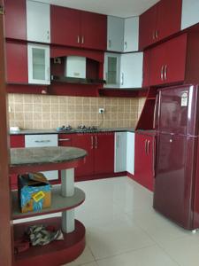 Kitchen Image of 1815 Sq.ft 3 BHK Apartment / Flat for rent in Valmark Amoda, Gottigere Bengaluru for Rs. 45000