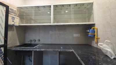 Kitchen Image of 400 Sq.ft 1 BHK Apartment / Flat for rent in Pitampura New Delhi for Rs. 23000