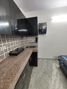 Kitchen Image of 360 Sq.ft 1 RK Builder Floor for rent in Nawada New Delhi for Rs. 12000