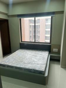 Bedroom Image of 1600 Sq.ft 3 BHK Apartment / Flat for rent in Captown Enhance, Shilaj Ahmedabad for Rs. 27000